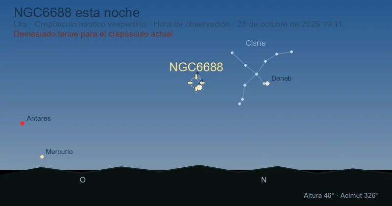 NGC6688 esta noche