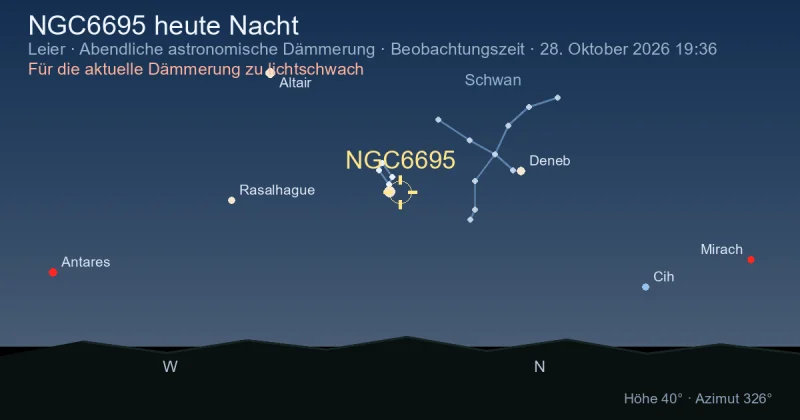 NGC6695 heute Nacht