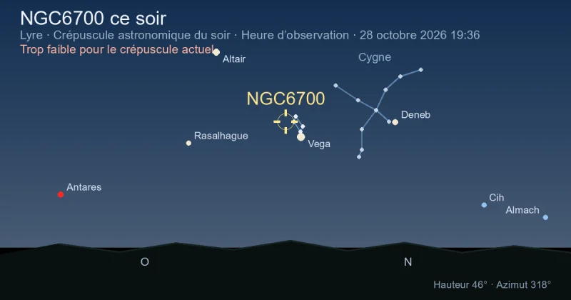 NGC6700 ce soir