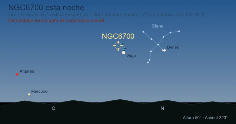 NGC6700 esta noche