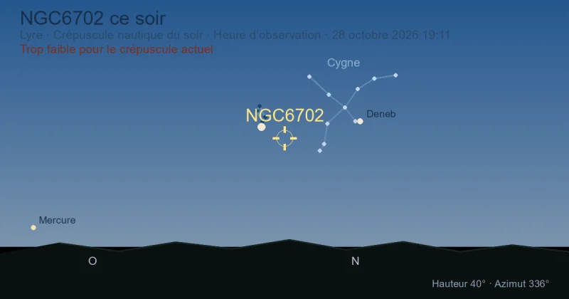 NGC6702 ce soir