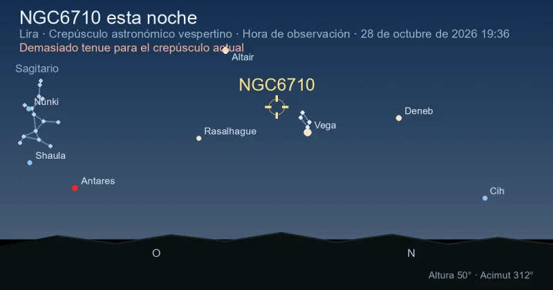 NGC6710 esta noche