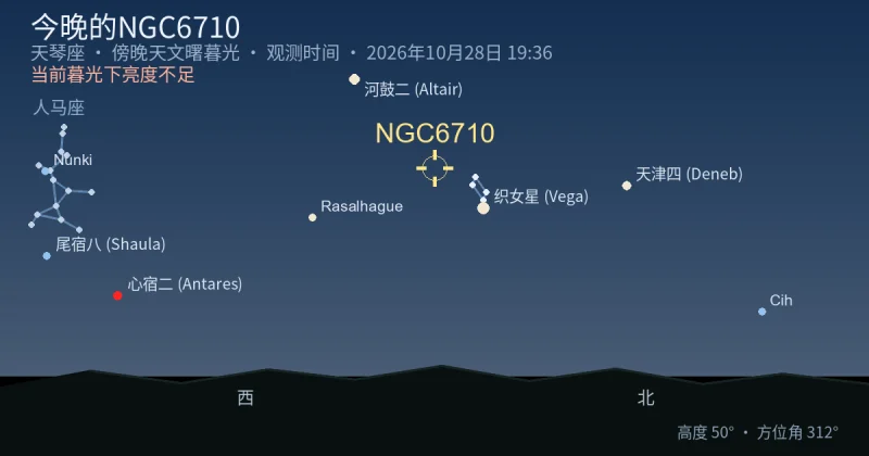 今晚的NGC6710