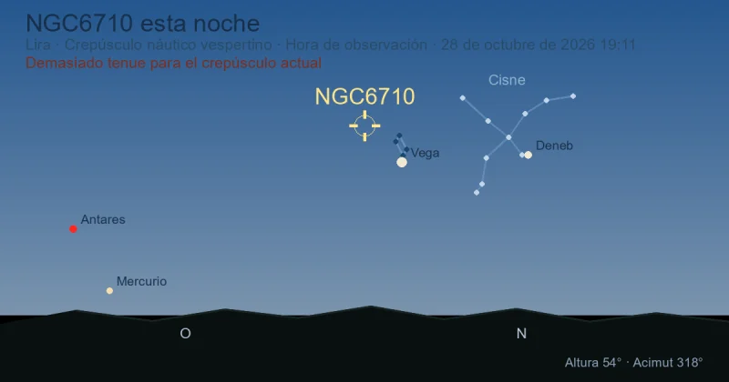 NGC6710 esta noche
