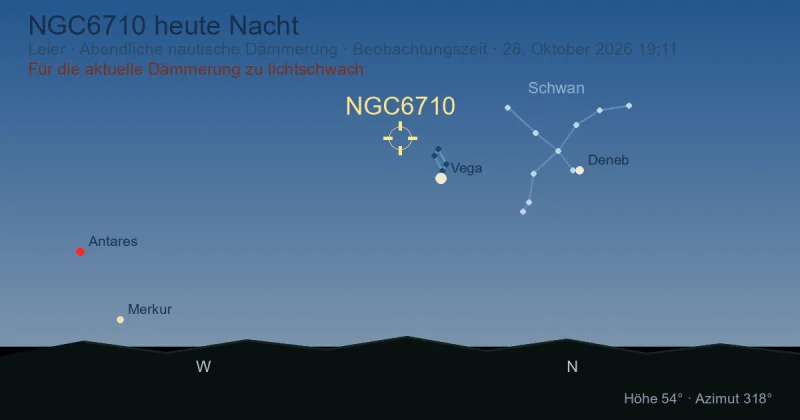 NGC6710 heute Nacht
