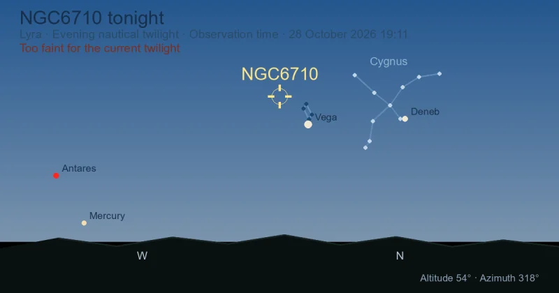 NGC6710 tonight