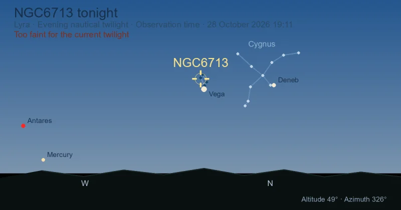 NGC6713 tonight