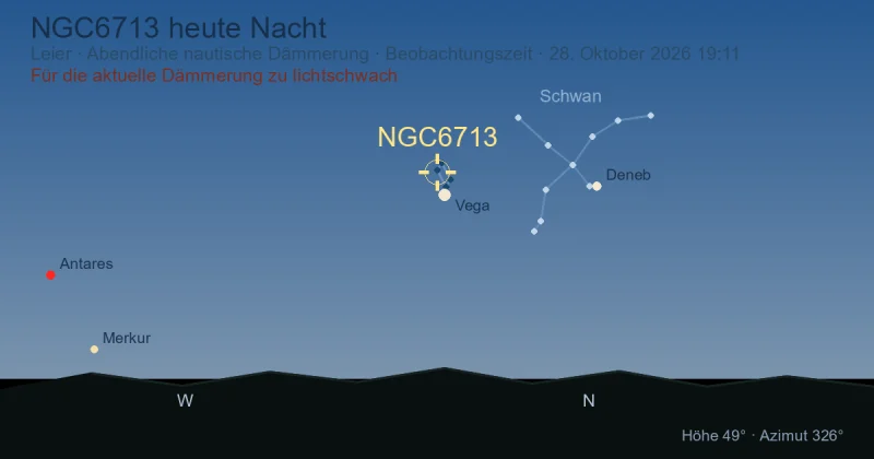 NGC6713 heute Nacht