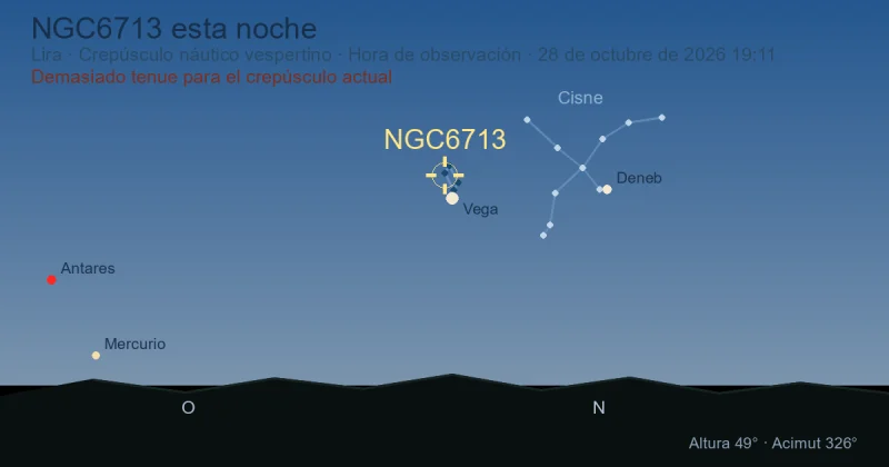 NGC6713 esta noche