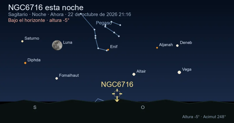 NGC6716 esta noche