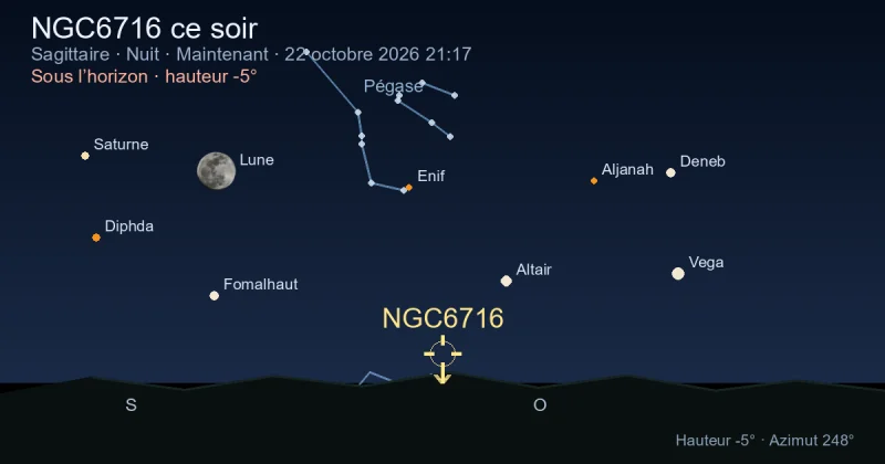 NGC6716 ce soir