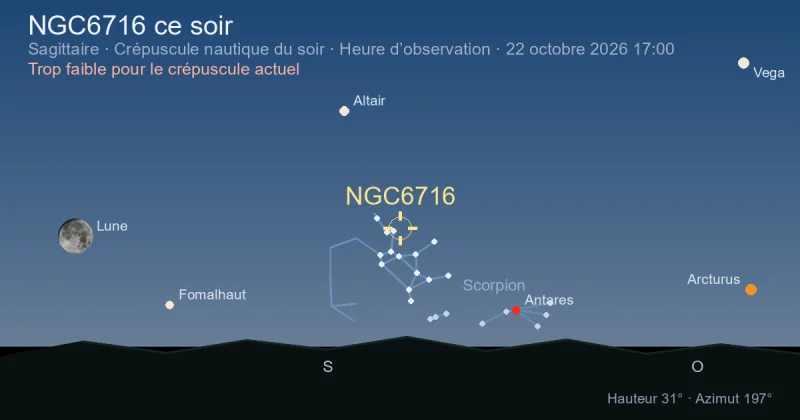NGC6716 ce soir