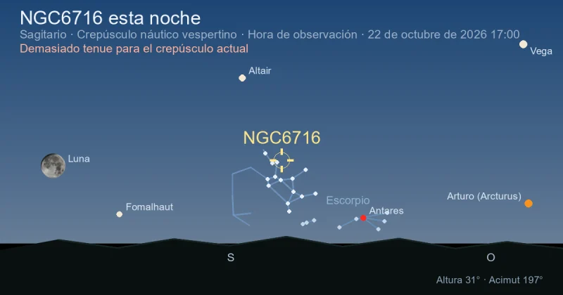 NGC6716 esta noche