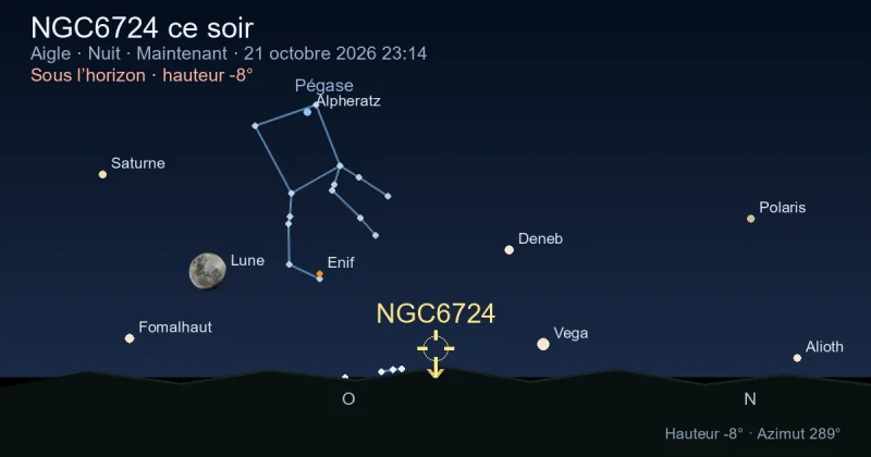 NGC6724 ce soir