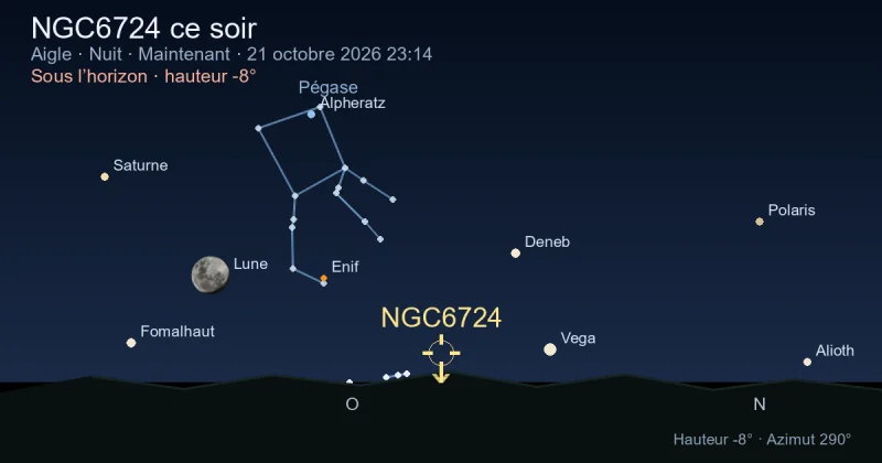NGC6724 ce soir