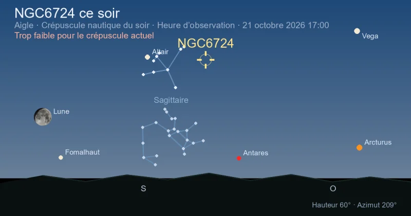 NGC6724 ce soir