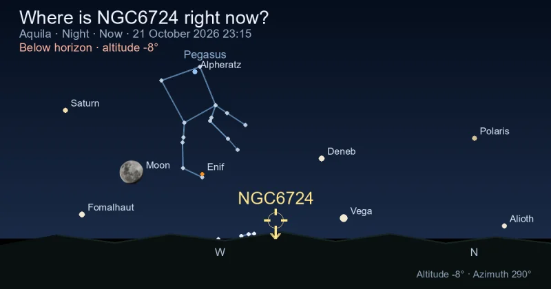 Where is NGC6724 right now?