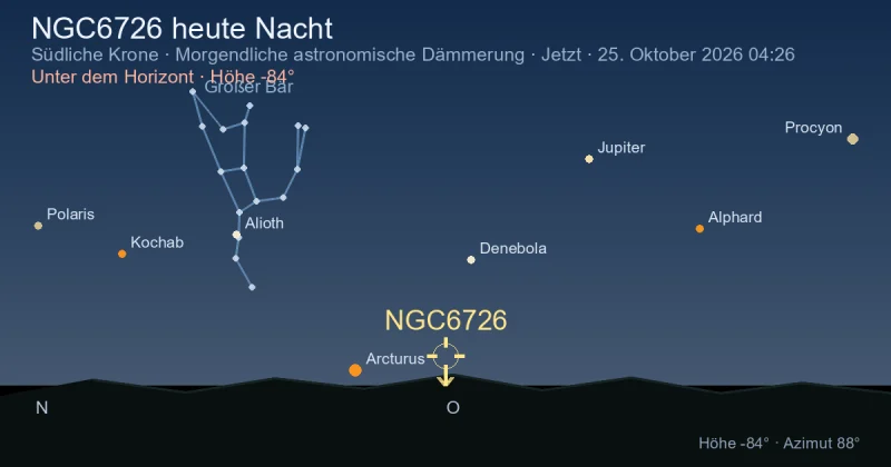NGC6726 heute Nacht