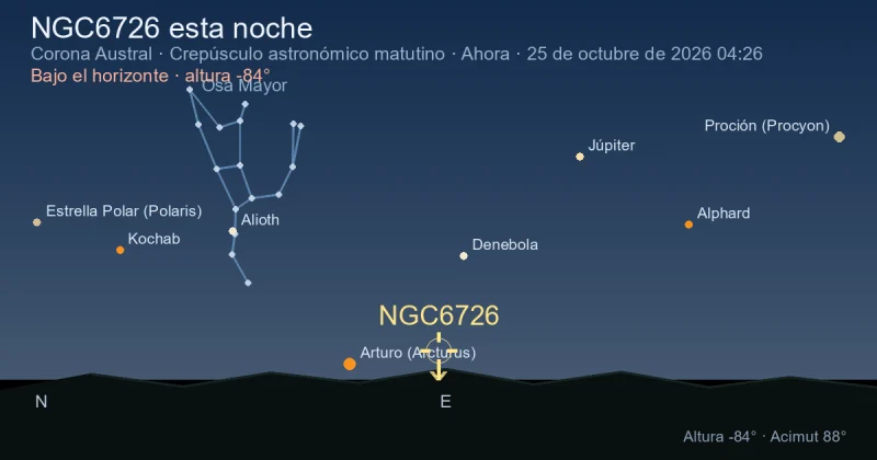 NGC6726 esta noche