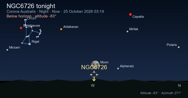 NGC6726 tonight