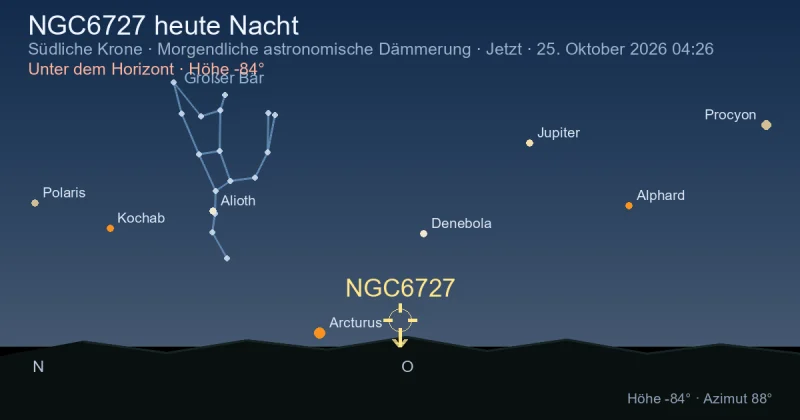 NGC6727 heute Nacht
