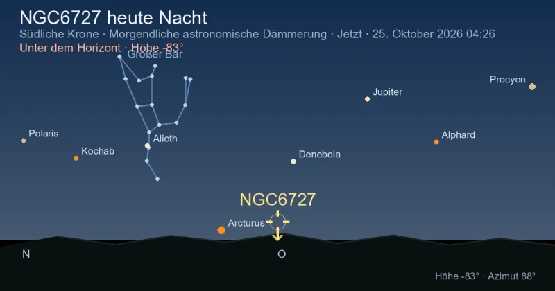 NGC6727 heute Nacht