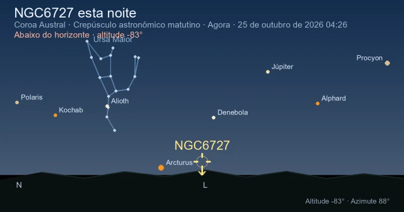 NGC6727 esta noite