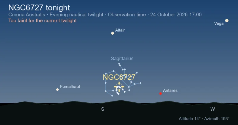 NGC6727 tonight