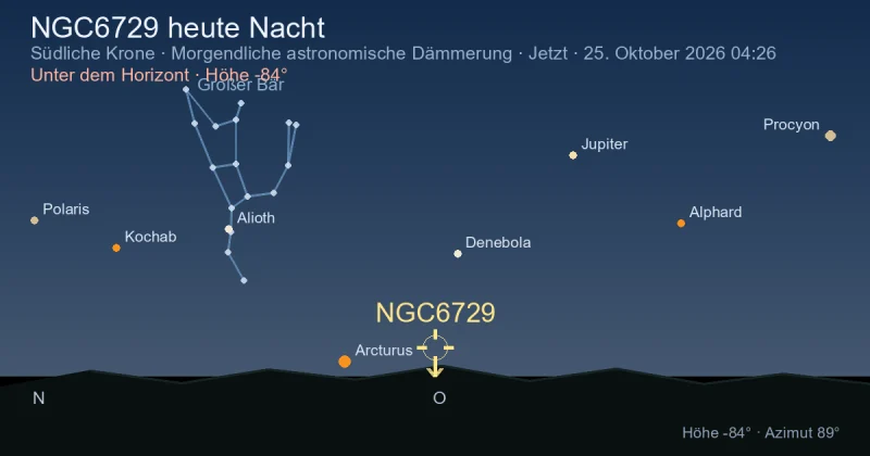 NGC6729 heute Nacht