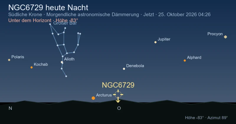 NGC6729 heute Nacht