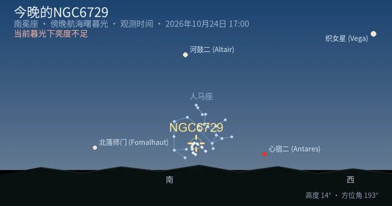 今晚的NGC6729