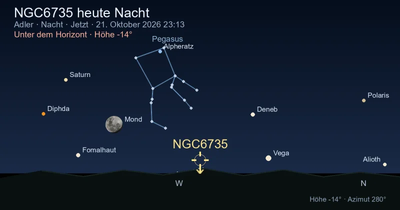 NGC6735 heute Nacht