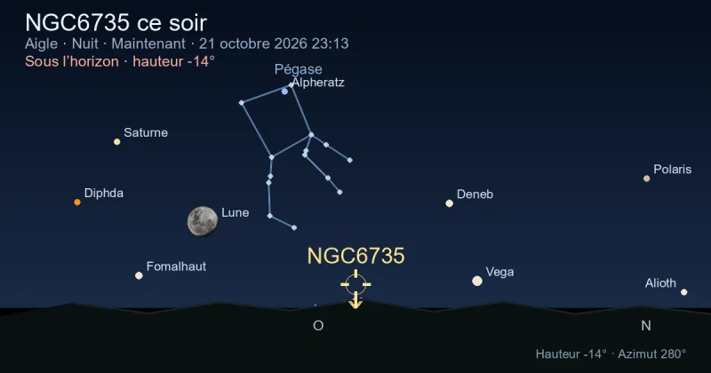NGC6735 ce soir