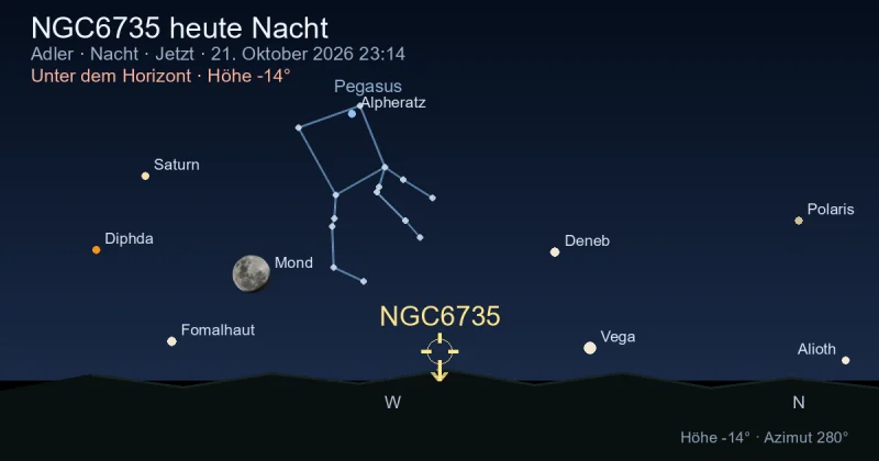 NGC6735 heute Nacht
