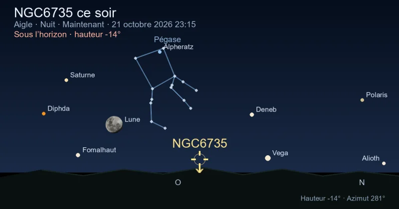 NGC6735 ce soir