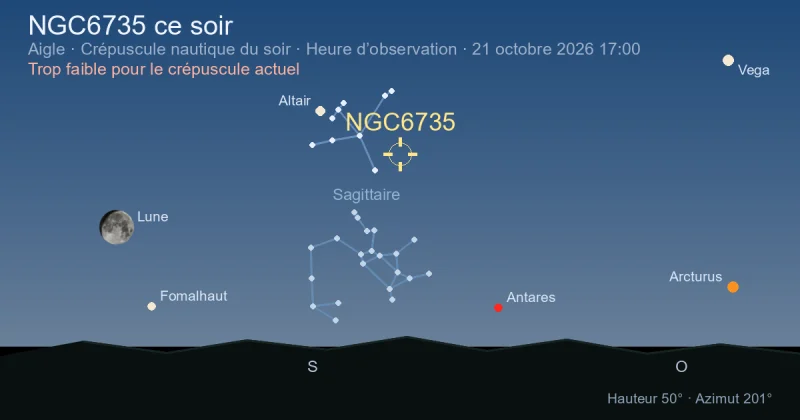 NGC6735 ce soir