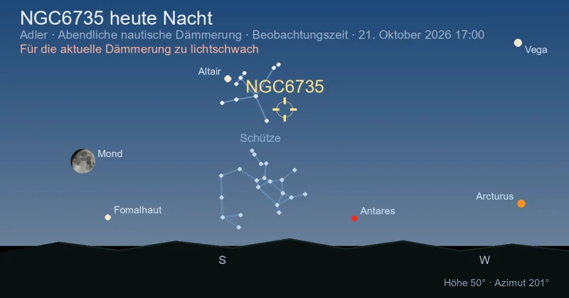 NGC6735 heute Nacht