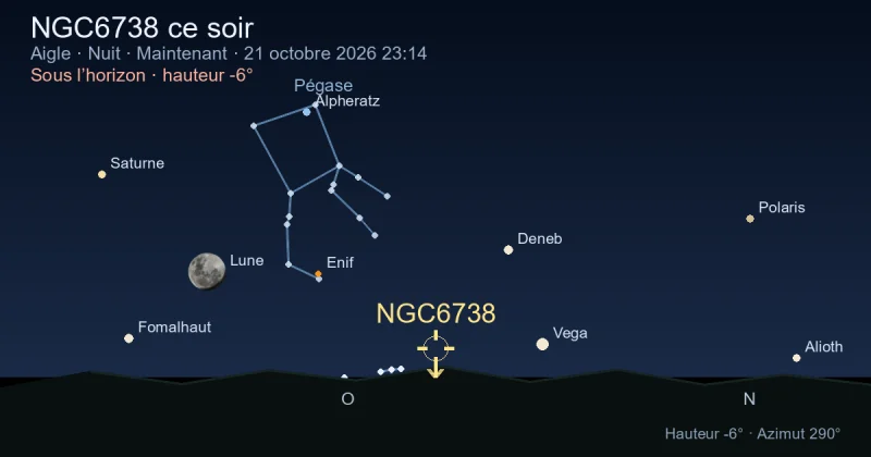 NGC6738 ce soir