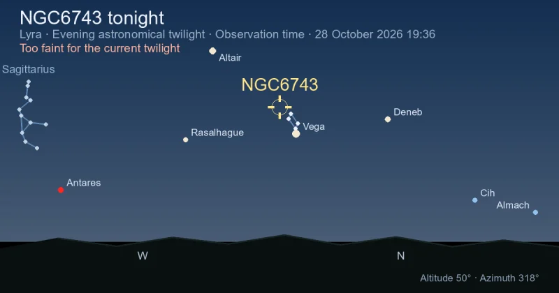 NGC6743 tonight
