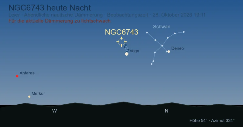 NGC6743 heute Nacht