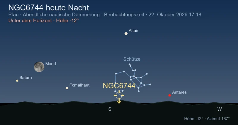 NGC6744 heute Nacht