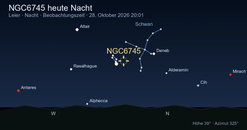 NGC6745 heute Nacht