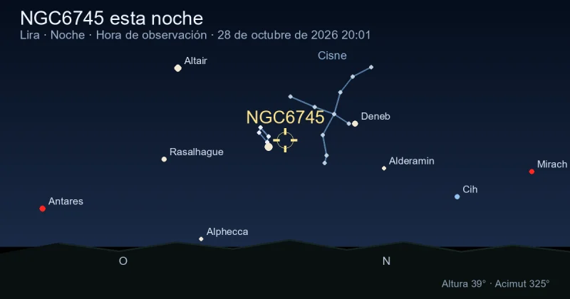 NGC6745 esta noche