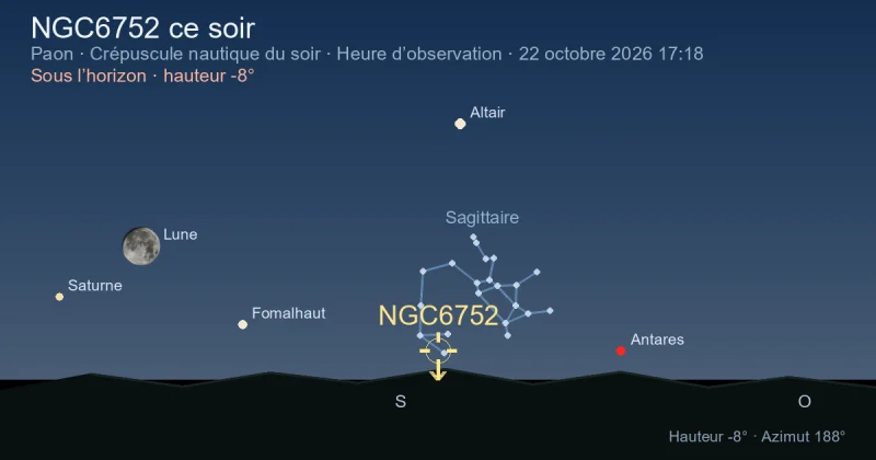 NGC6752 ce soir