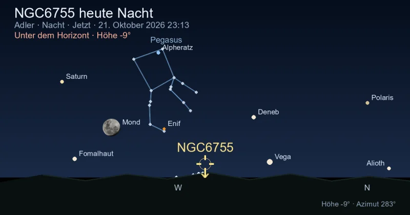 NGC6755 heute Nacht