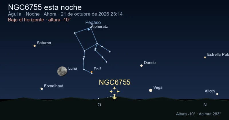 NGC6755 esta noche