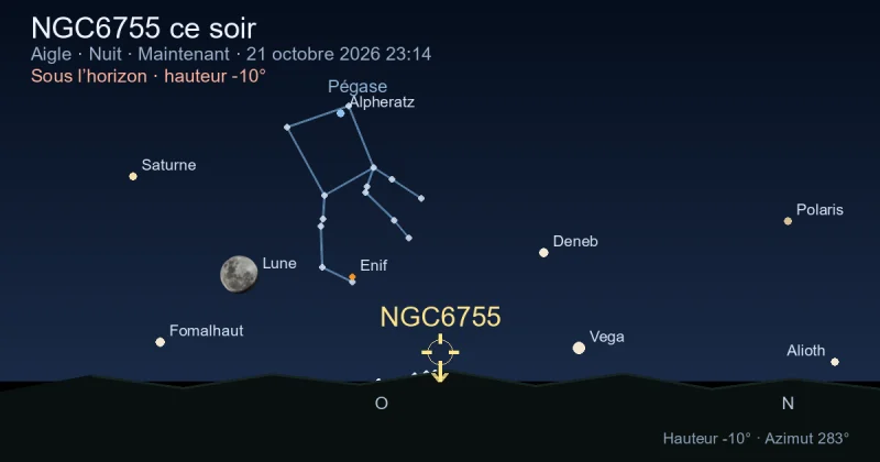 NGC6755 ce soir