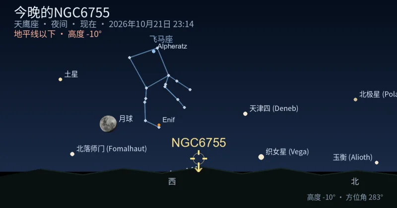 今晚的NGC6755