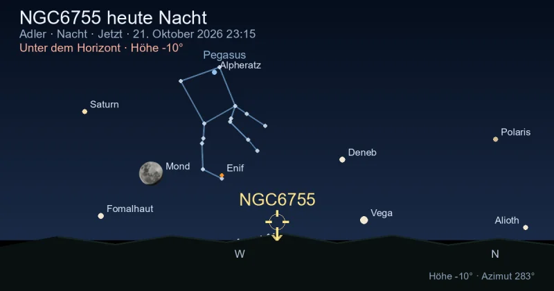 NGC6755 heute Nacht