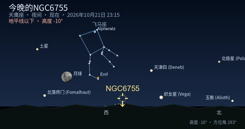 今晚的NGC6755
